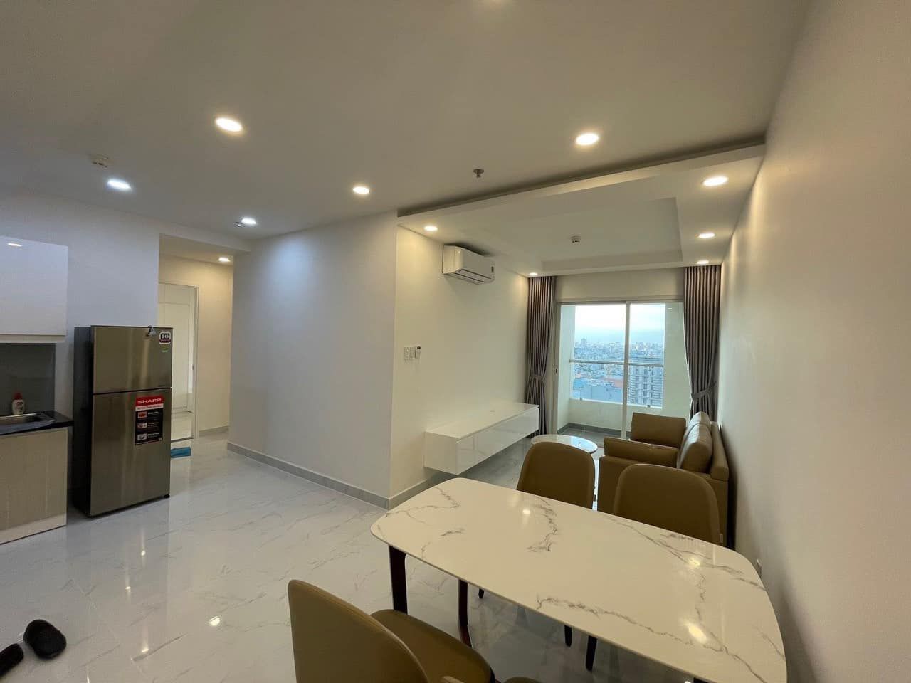 Cần cho thuê gấp căn hộ Newton Residence - PN. DT 75m2, 2PN, 16tr/th. LH: 0941 943 *** Thảo