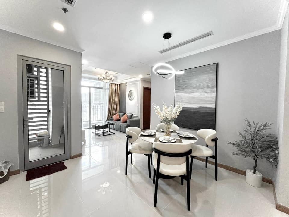 Bán căn hộ Vinhomes Central Park 56.2m2, 1PN có 2 ban công, view sông