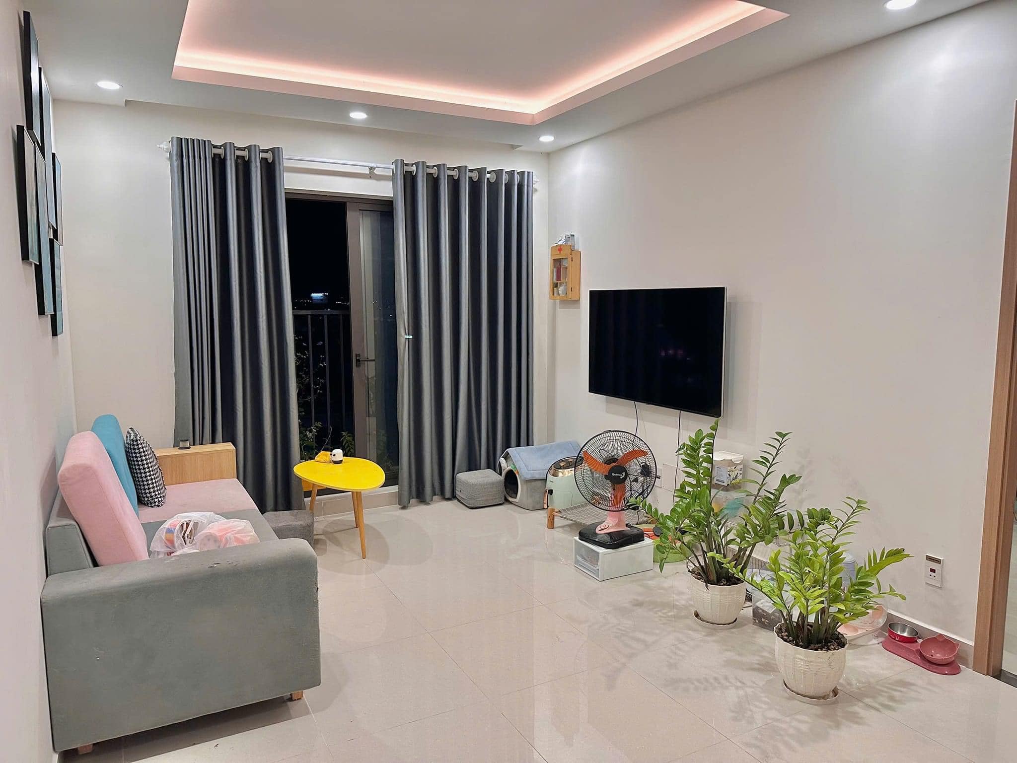 Cho thuê căn hộ 2 phòng ngủ full nội thất chung cư CT3 Vĩnh Điềm Trung, Nha Trang