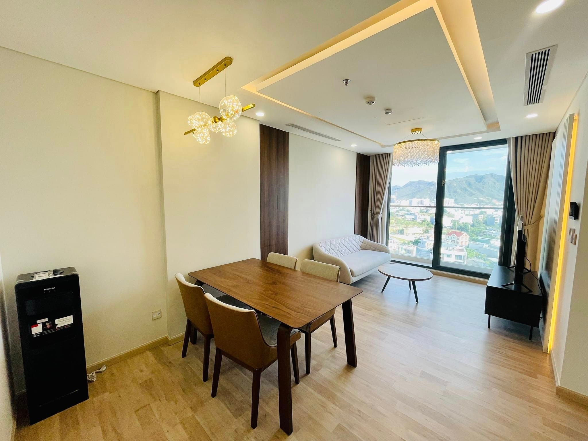 Cho thuê căn hộ 2 phòng ngủ, ở CT1 Riverside Nha Trang