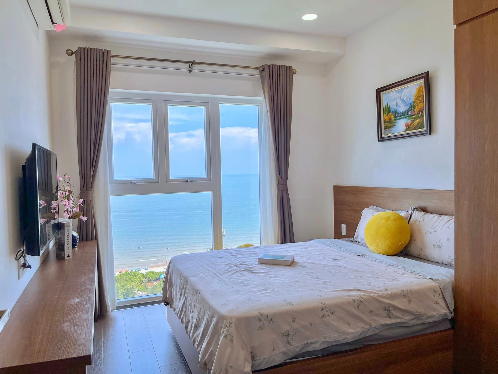 Mermaid Sea View Vũng Tàu 2PN 2WC cho thuê dài hạn 9 triệu/tháng. LH 0905 301 ***