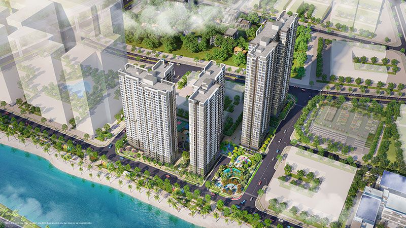 Cho thuê CC 2PN, 54,5m2 tại The Sapphire 1 - Vinhomes Ocean Park, 8,5 triệu