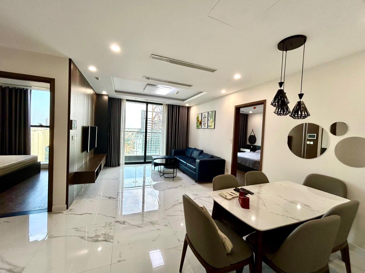 Cho thuê căn Studio tầng cao view hồ Tây Sun Grand City 69B Thụy Khuê, Tây Hồ