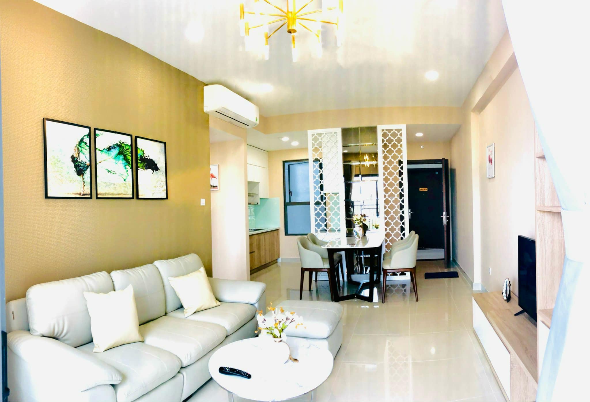 Cho thuê căn hộ The Sun Avenue Q2, 1PN, 56m2, full NT, view siêu đẹp, giá 14tr, vô liền