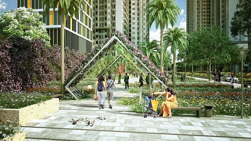 Cho thuê căn hộ đầy đủ nội thất diện tích 120m2 khu CT15 Green Park Việt Hưng 3 PN 02 khu vệ sinh