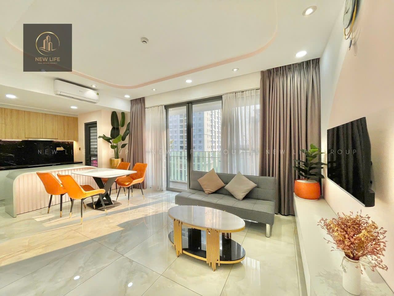 Cần cho thuê căn hộ The Ascentia, PMH, Q7, DT 84m2, TK 2PN nhà mới đẹp, giá chỉ 25 triệu 