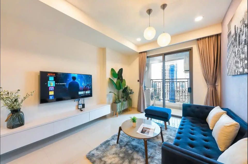 Căn hộ 95m2-2 tỷ 7 (3pn)vay 90%,View song  Dọn ở,Mẫu mới,Võ Văn Kiệt 0794-818-249