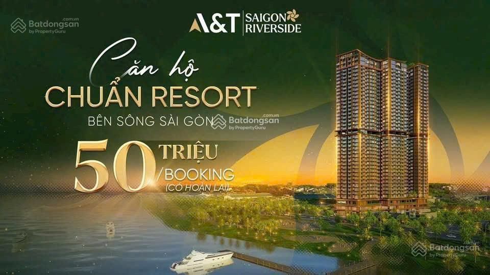 Cập nhật giá F0 A&T Saigon Riverside 09/2025 từ 1.7 tỷ/căn cơ - hội đầu tư vàng 3PN 4.1 tỷ