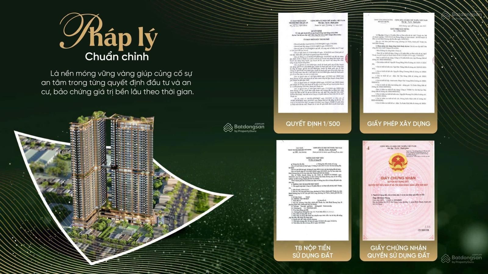 Vốn chỉ 240tr sở hữu căn 2PN cạnh sông SG, di chuyển về trung tâm chỉ 15P, thanh toán 0,5%/tháng