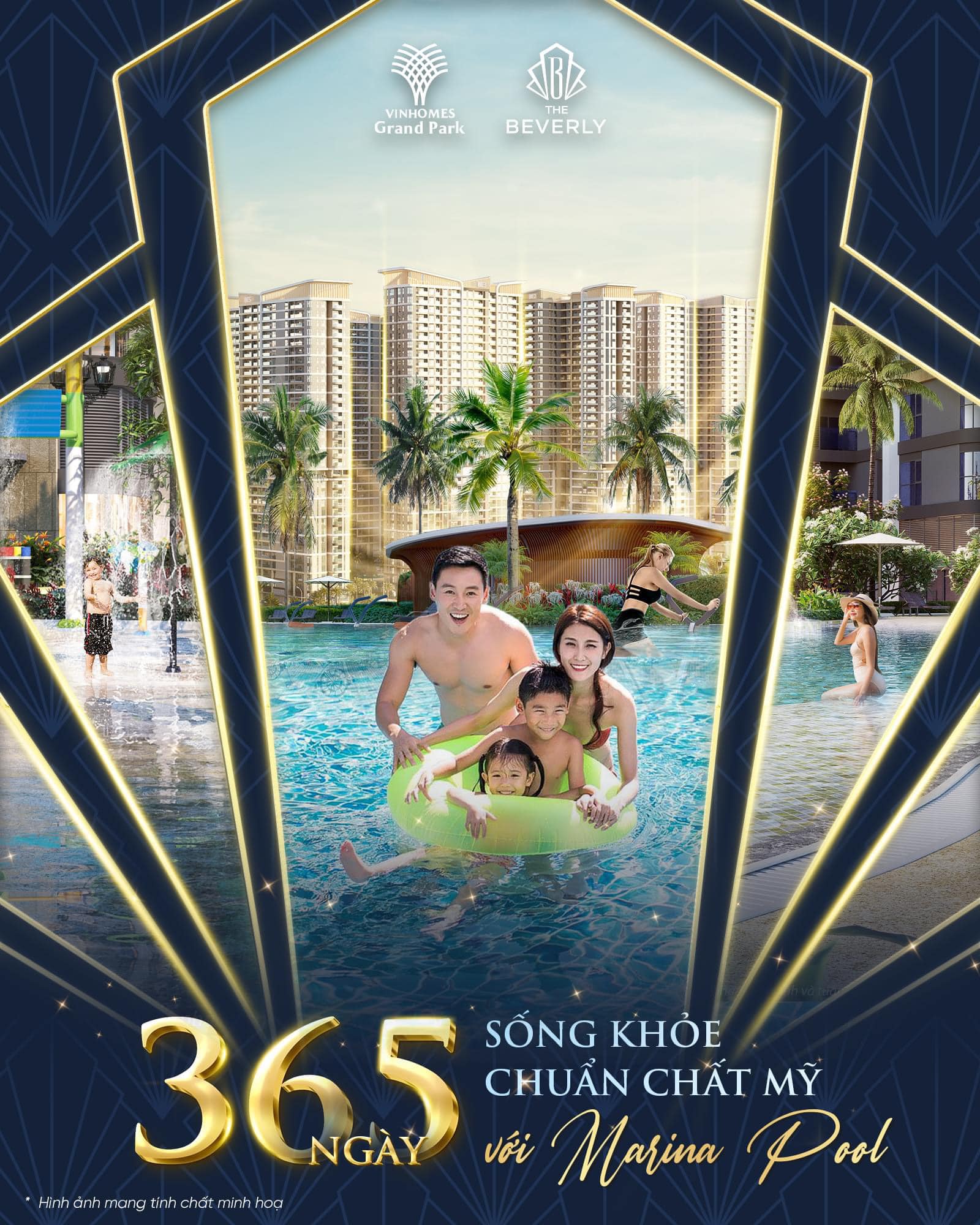 Căn hộ chất Mỹ tại Vinhomes Grand Park quận 9 
