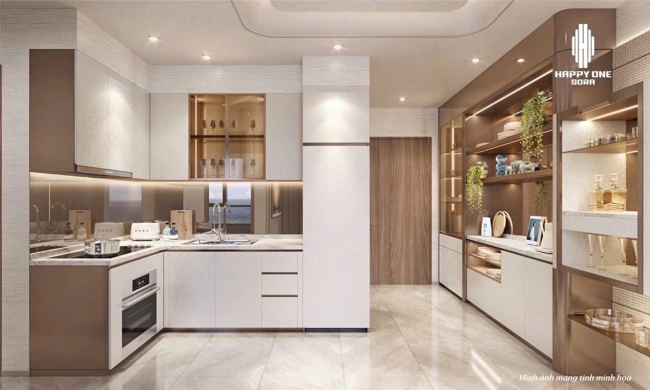 Căn hộ 1PN với diện tích 42m2, có đầy đủ các tiện ích xung quanh