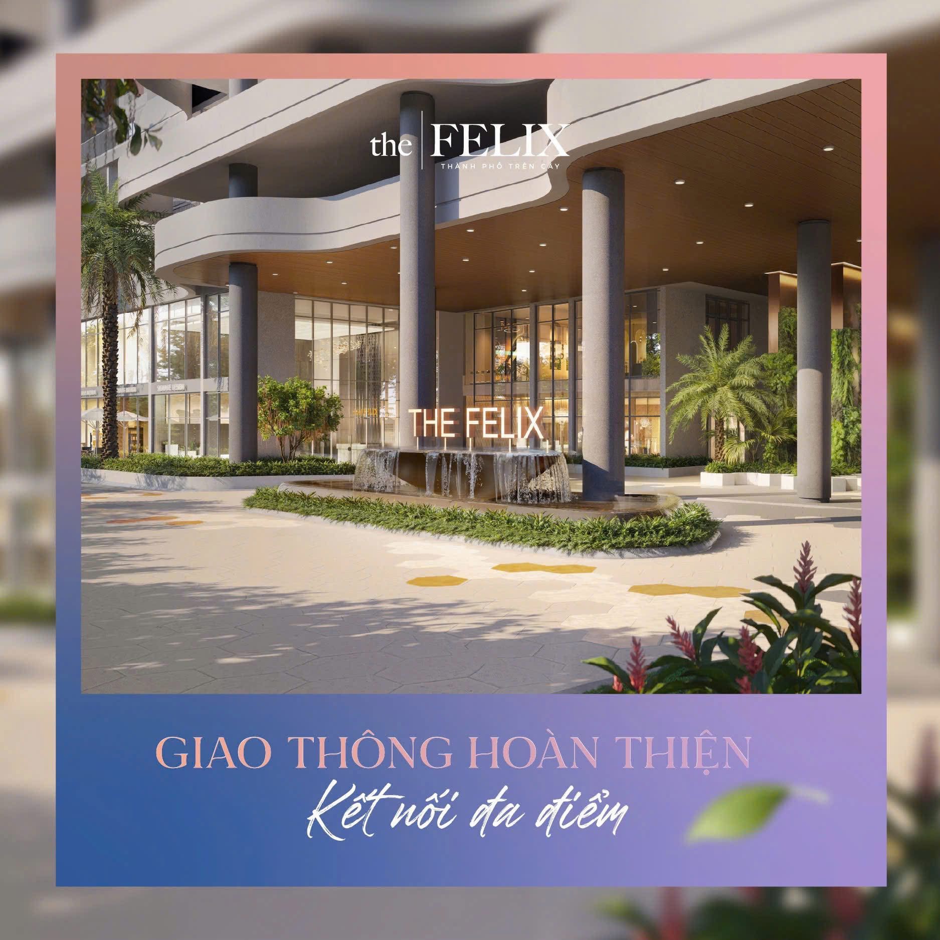 Căn hộ The Felix tiện ích lên đến hơn 70 tiện ích 