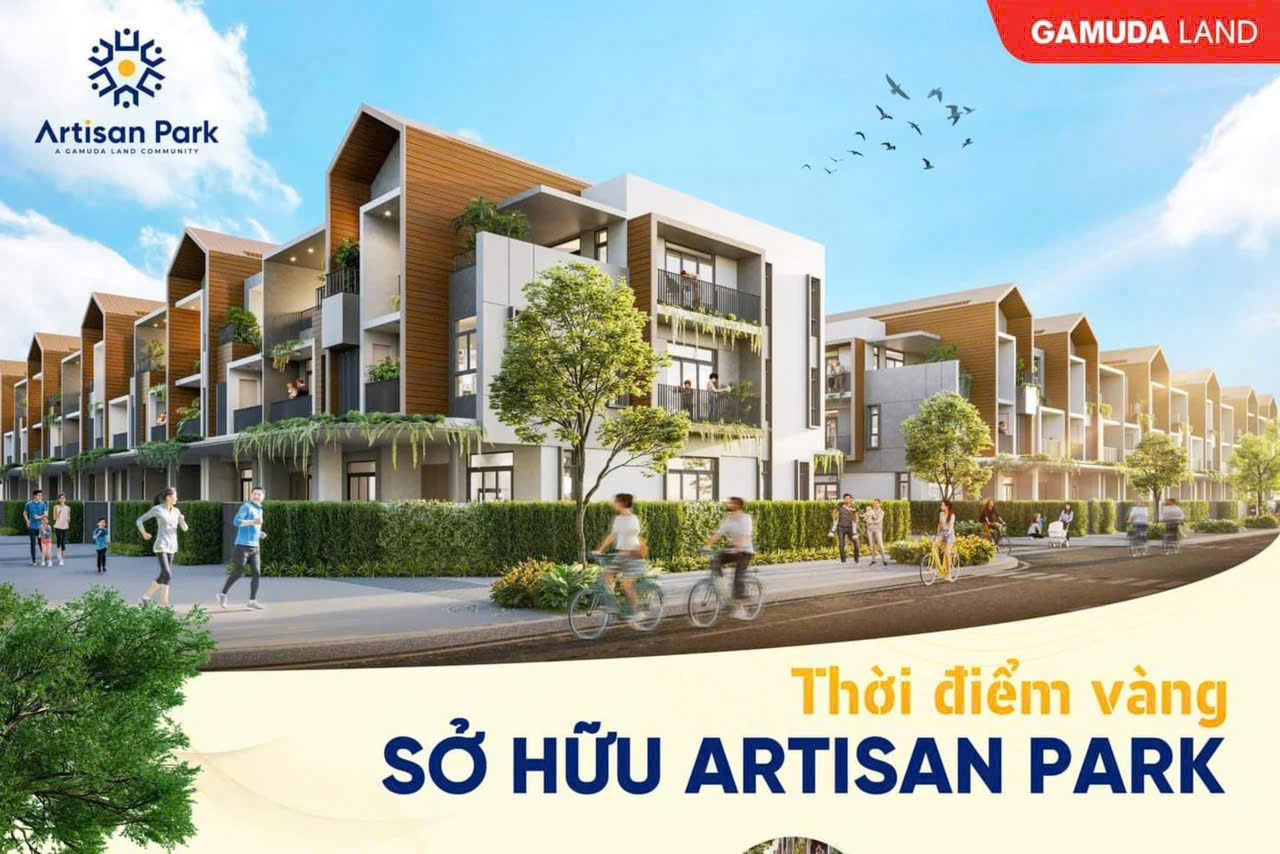 Bán căn nhà phố Artisan Park tốt nhất tháng 10. Giá từ 6.9 tỷ - PKD 093 179 33 20