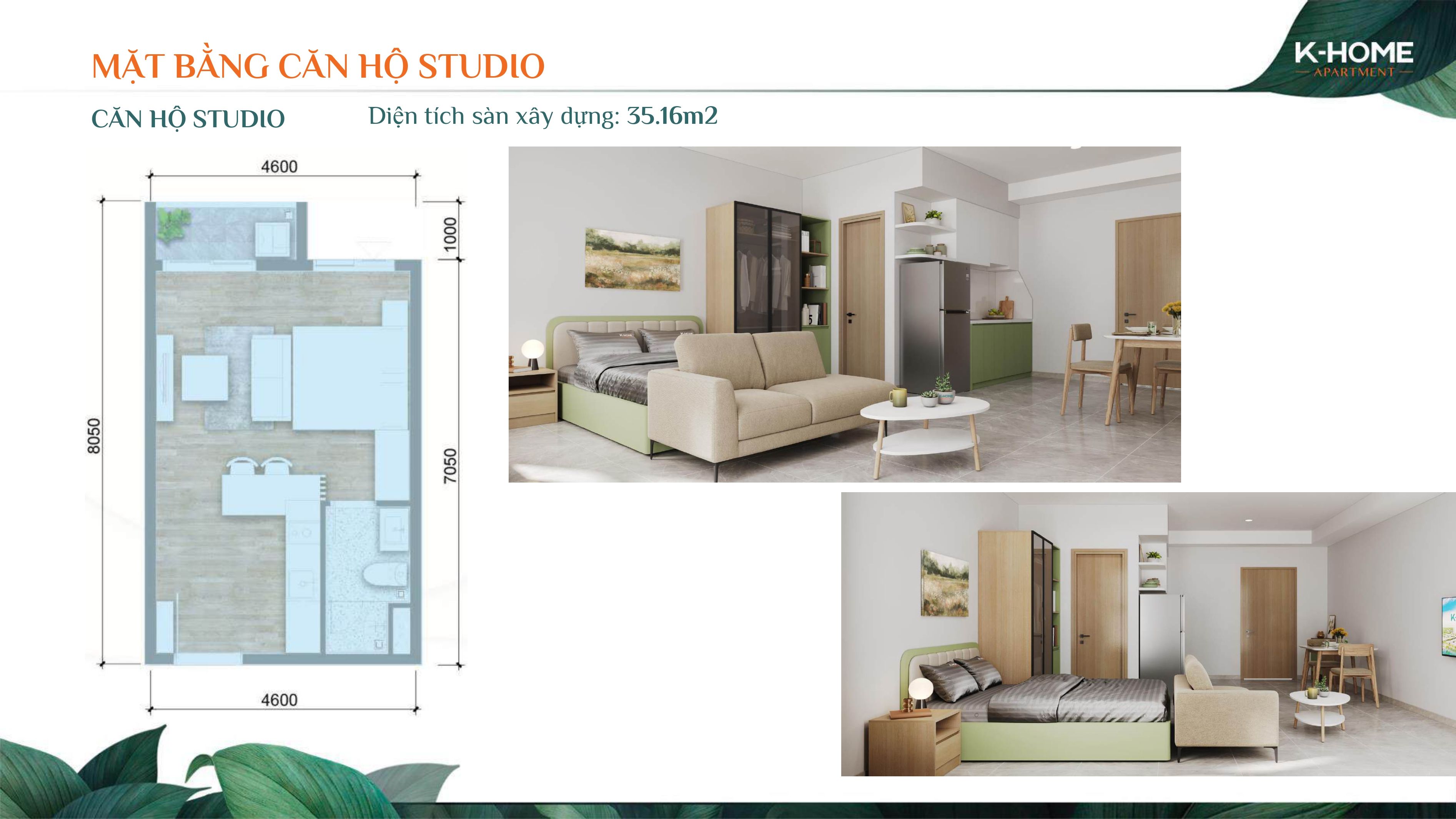 Căn hộ NOXH K - Home Apartment chỉ 21,5tr/m2, bàn giao full nội thất, hỗ trợ vay LS 5,9% cố định