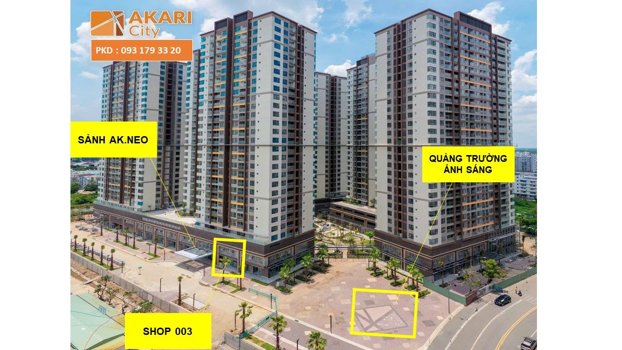 Shophouse Akari City, Nhận Diện Thương Hiệu Tốt, Xem Nhà Thực Tế, ưng ý Thì Mua, Ck đến 1.8 Tỷ 