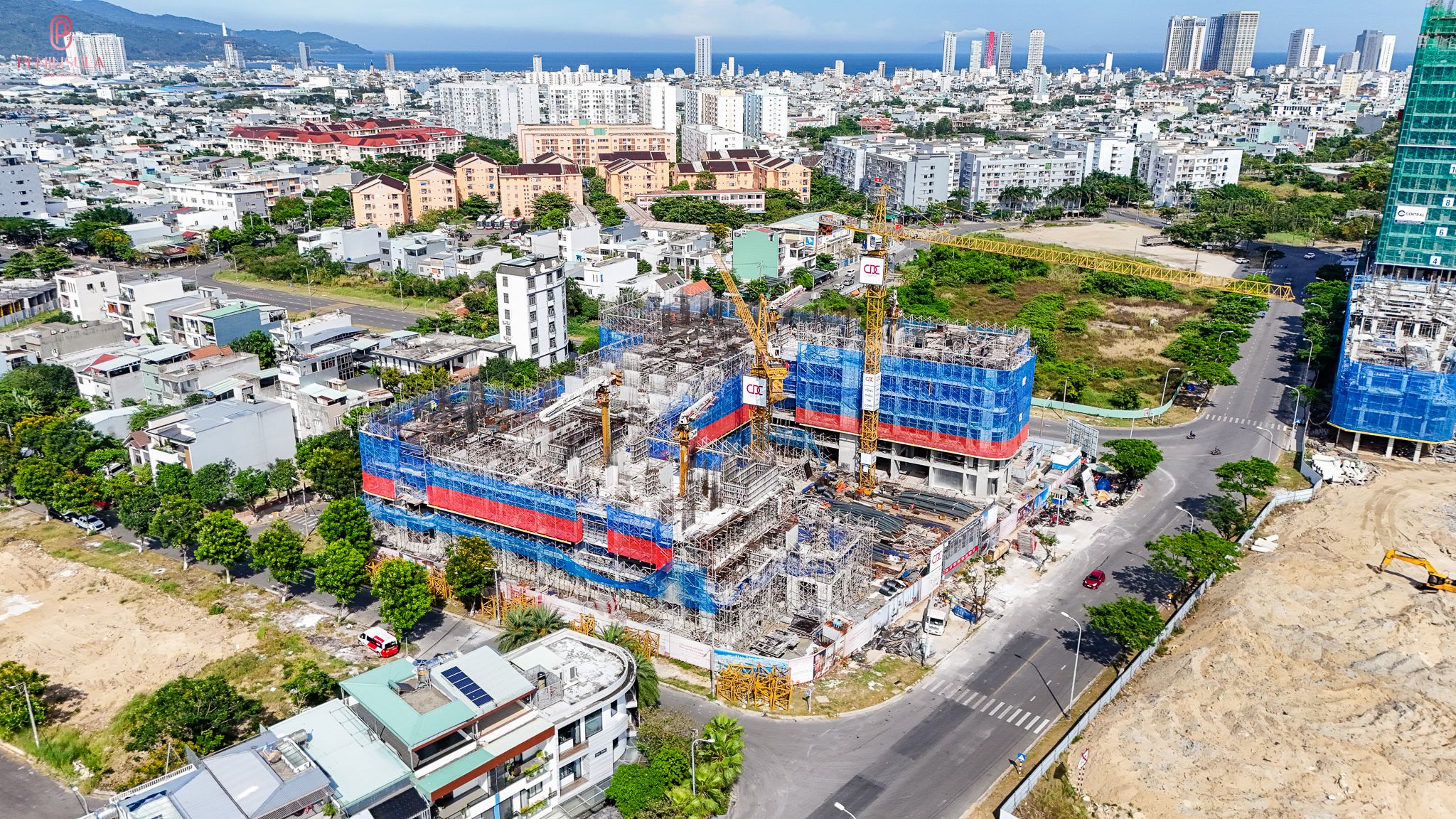 Peninsula đà nẵng view 100% trực diện sông hàn, tầng cao, chỉ 3 tỷ x/ căn
