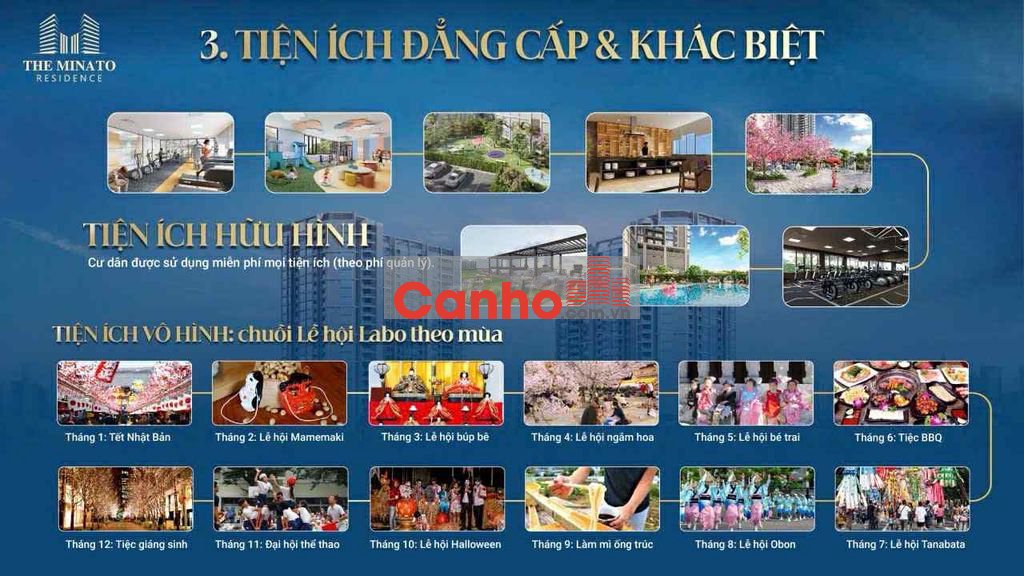Chung cư Minato 70m2 2 phòng ngủ