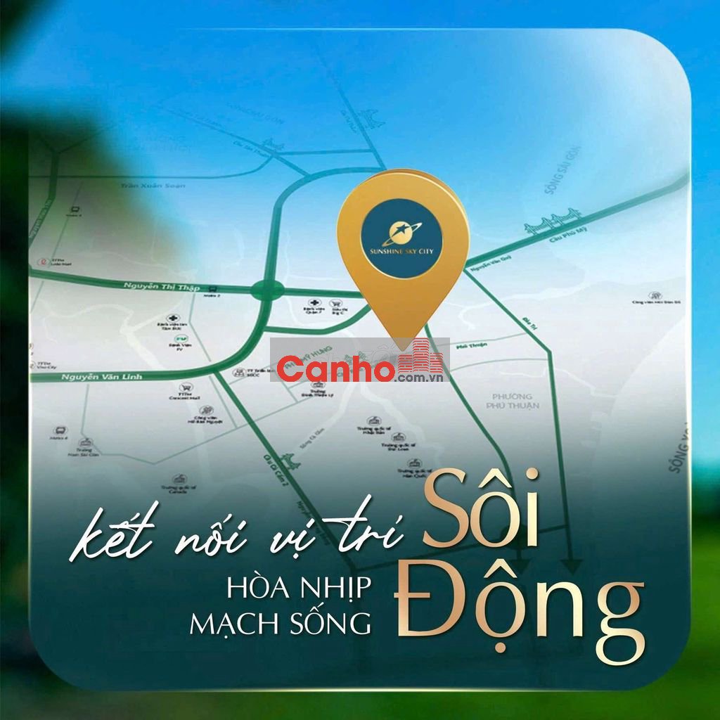 Căn hộ cao cấp ngay TTQ7 liền kề Phú Mỹ Hưng
