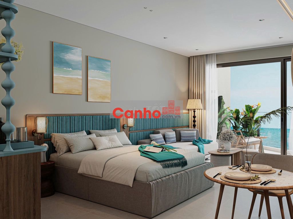 cực hiếm - căn hộ 1PN 44.54m², view 100% hướng biển, nội thất 5 sao