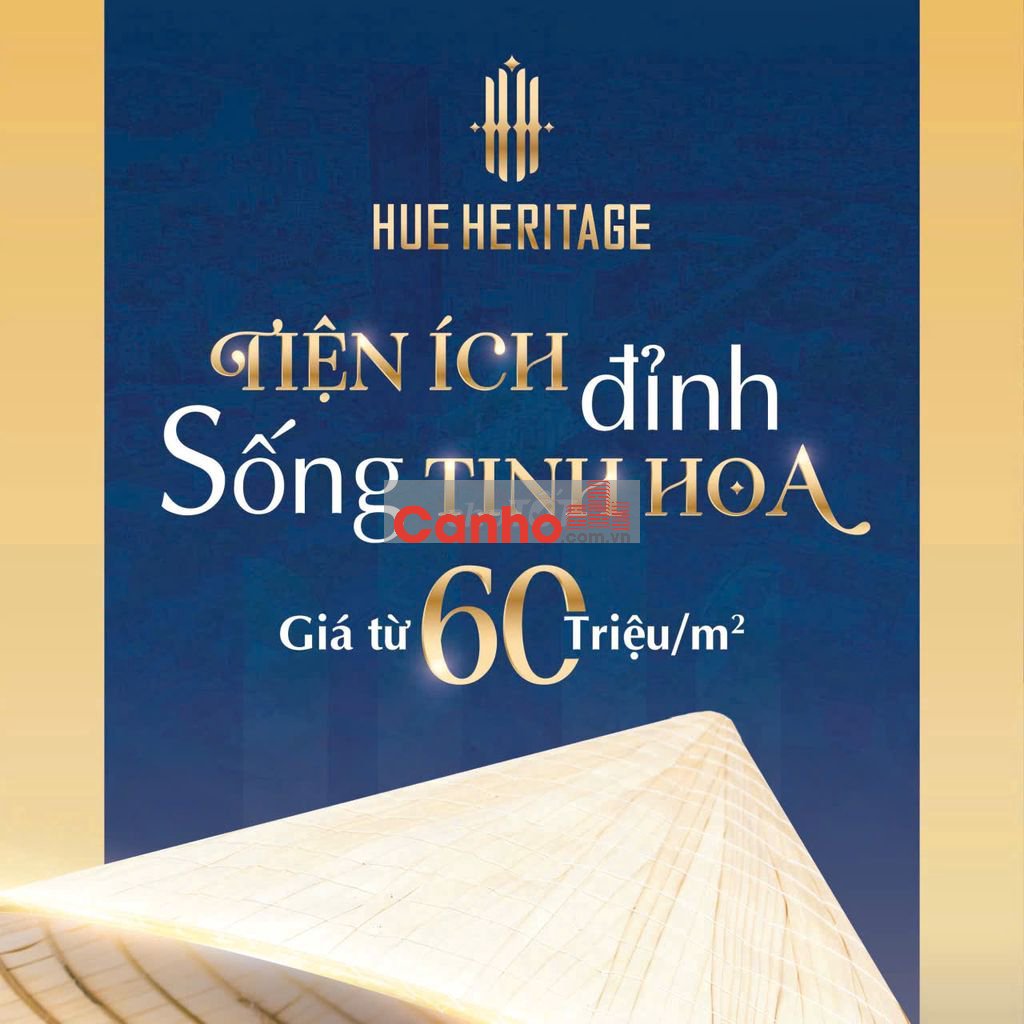 Đặt chỗ căn hộ Hue Heritage - chiết khấu cao - sổ riêng sở hữu lâu dài