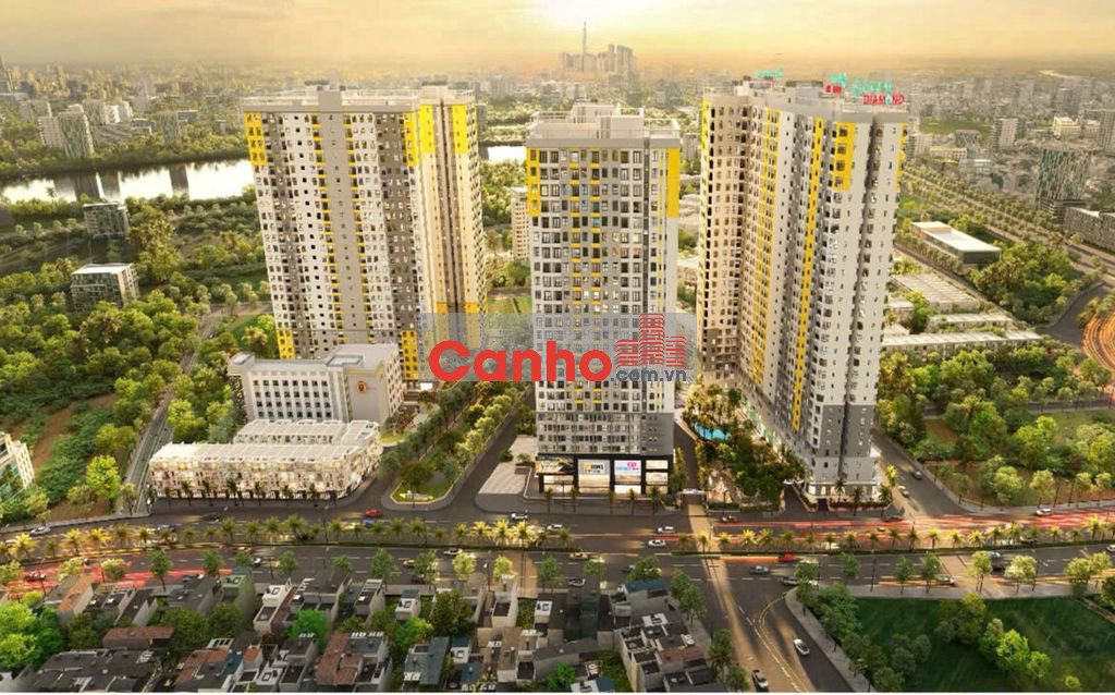 Bán Căn hộ Green Diamond - 52m2 - 46 triệu/m2 - 2 tỉ 4 - 2 pn,2 wc