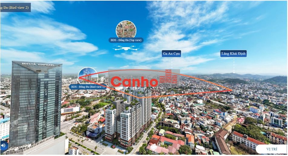 Sở hữu căn hộ 3PN trung tâm thành phố Huế, dự án Hue Heritage