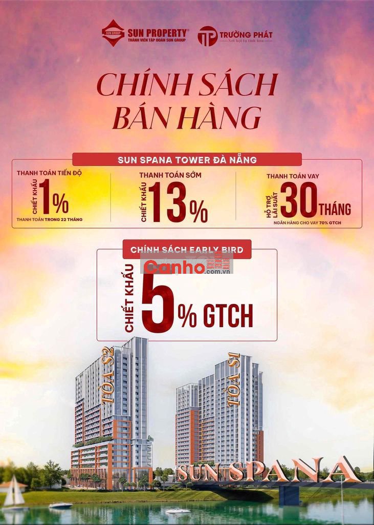 dự án căn hộ Spana Tower Hoà Xuân