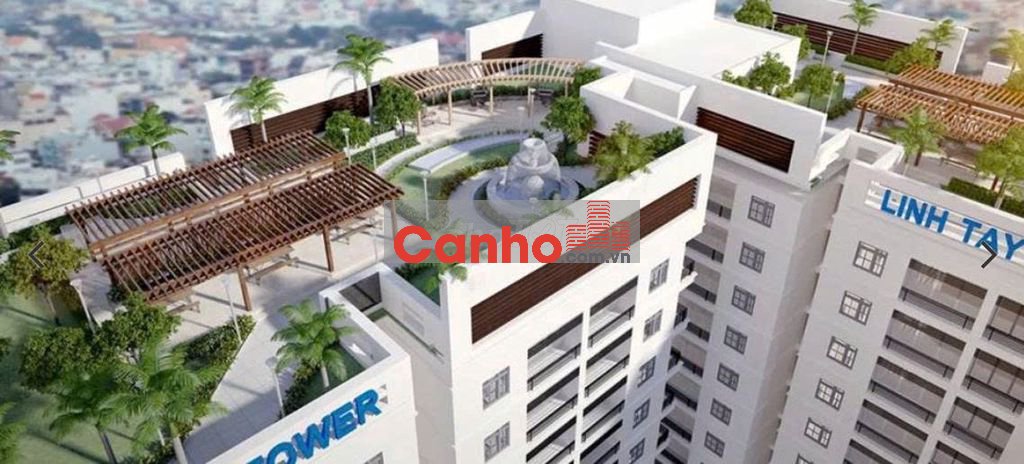 Căn Hộ Lô góc, Chung cư Linh Tây Tower 67m2, tầng 4 chỉ 2ty65