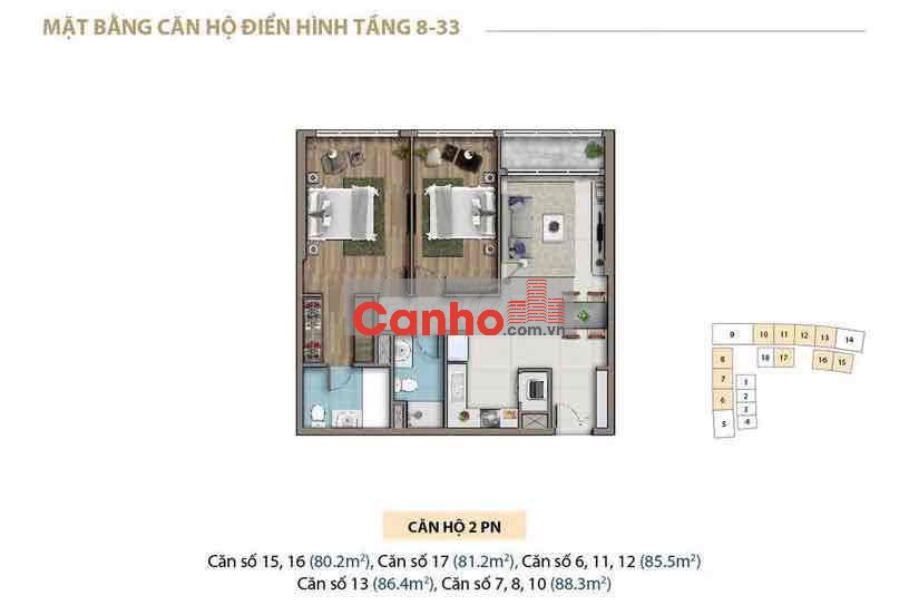 Cần bán căn hộ tầng 33 chung cư saigon royal