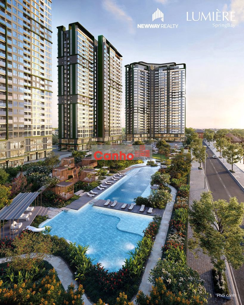 Bán Căn 1 Ngủ+ Dự Án Lumiere Springbay DT 48.9m2 Giá Chỉ Từ 3.4 Tỷ