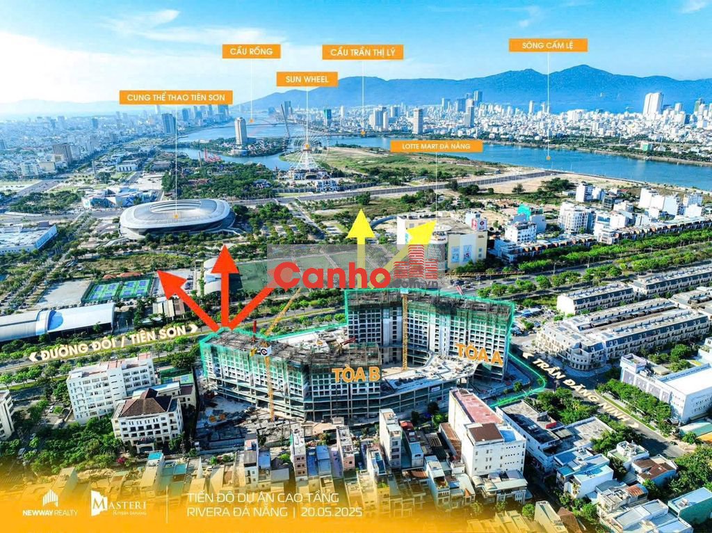 Cơ hội cuối để sở hữu căn 2PN view pháo hoa toà A Masteri Rivera ĐN