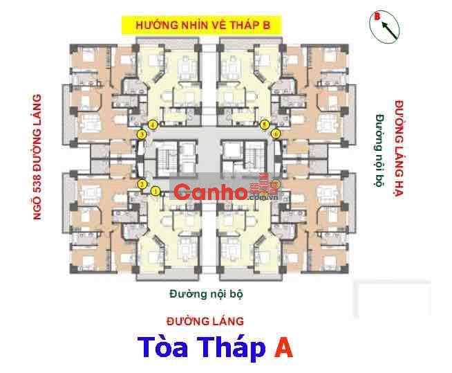 Chính chủ, bán căn hộ chung cư cao cấp tại 88 Láng Hạ, Đống Đa, Hà Nôi