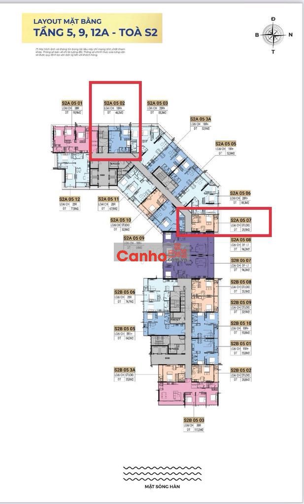 Cần sang nhượng căn 1pn view biển giá 3ty5 vị sát khán đài pháo hoa