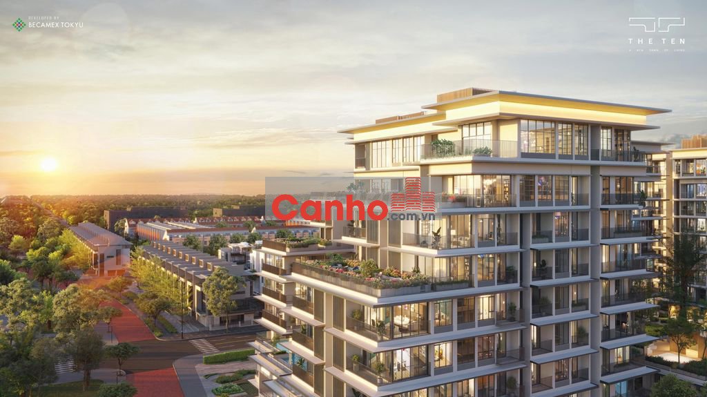 Bán căn hộ The Ten, 3PN 120m2, độ cao trần 3m5,suất sổ hồng nước ngoài