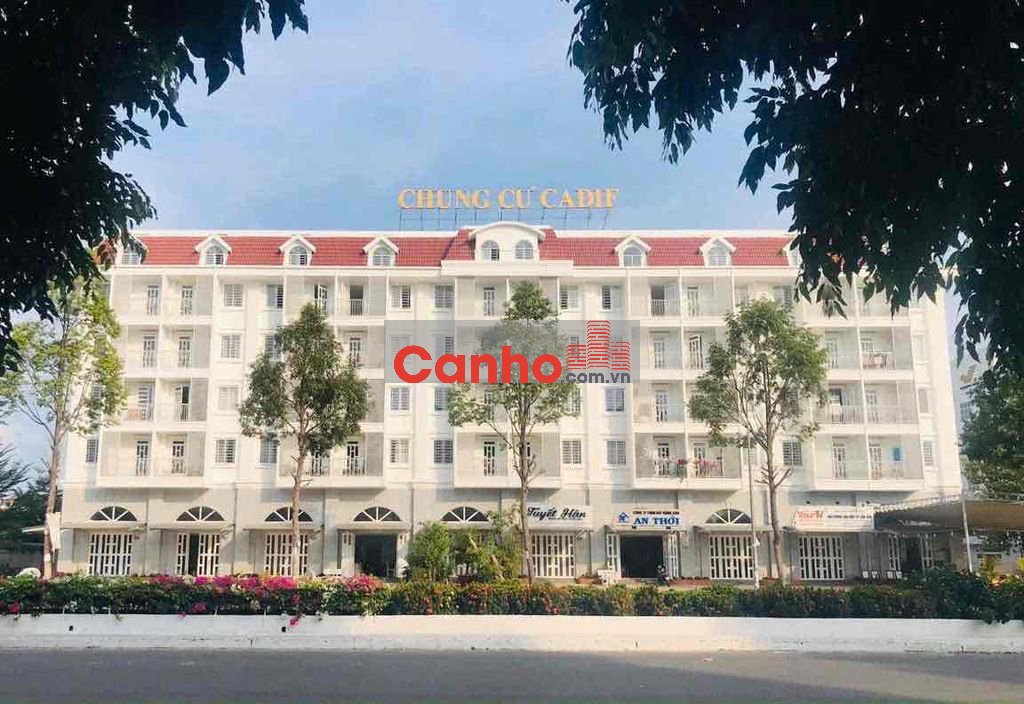 BÁN CĂN HỘ CHUNG CƯ CADIF 50m2 GÓC 2 BAN CÔNG TẦNG 1