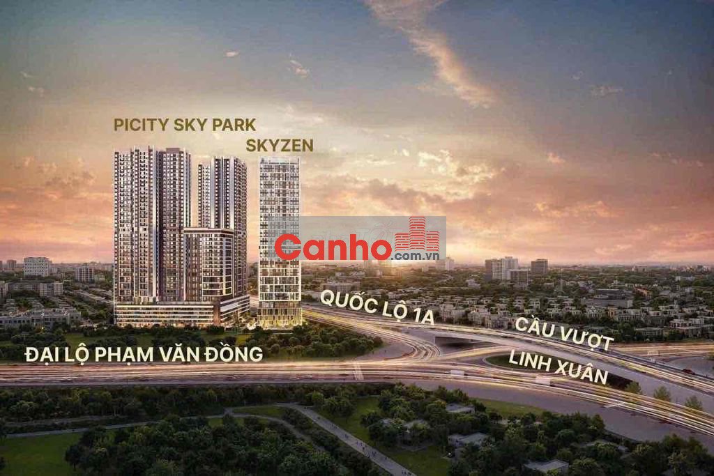 CĂN HỘ PICITY SKY PARK MUA TRỰC TIẾP CHỦ ĐẦU TƯ