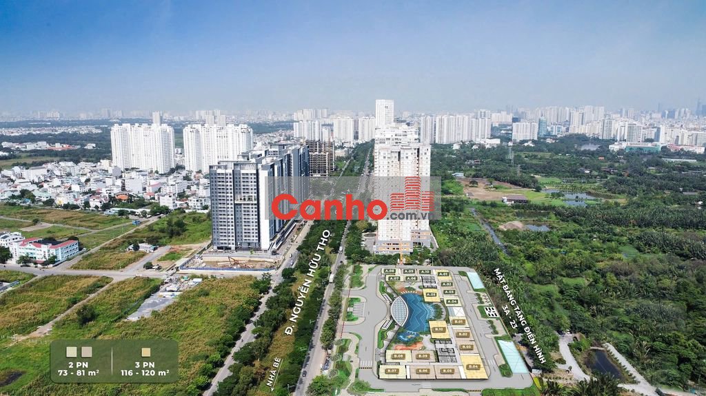 Essensia Sky Nhà Bè căn góc 3pn 120m2 thanh toán 20% nhận nhà