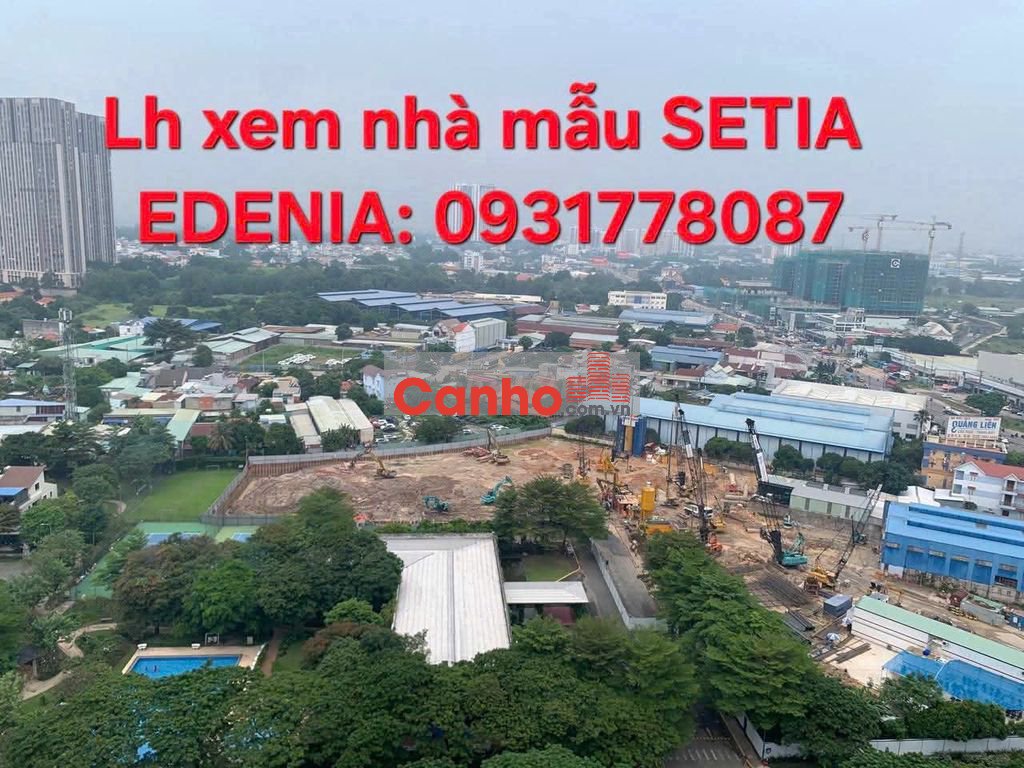 Dự án cao cấp SETIA EDENIA Pháp lý minh bạch đã có giấy phép xây dựng