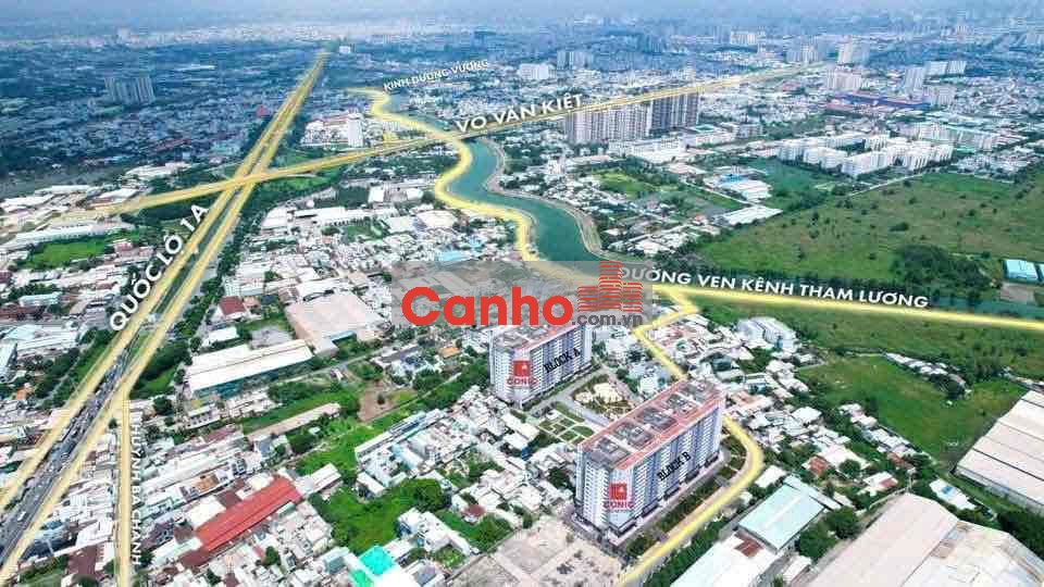 Chung Cư Bình Chánh 84m2 2PN Chỉ Thanh Toán 379 Triệu Sổ Hồng Riêng