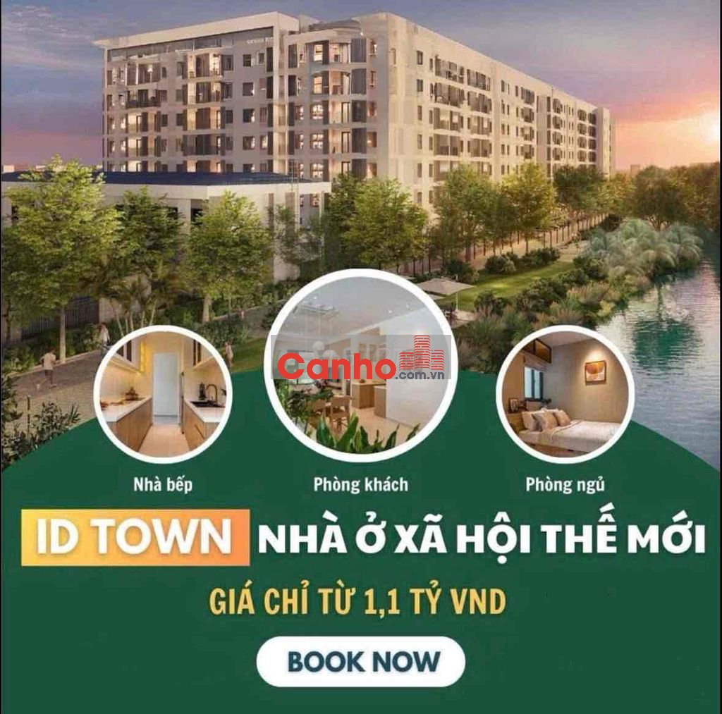 NOXH ID TOWN - Long Thành - 330tr ký HĐMB