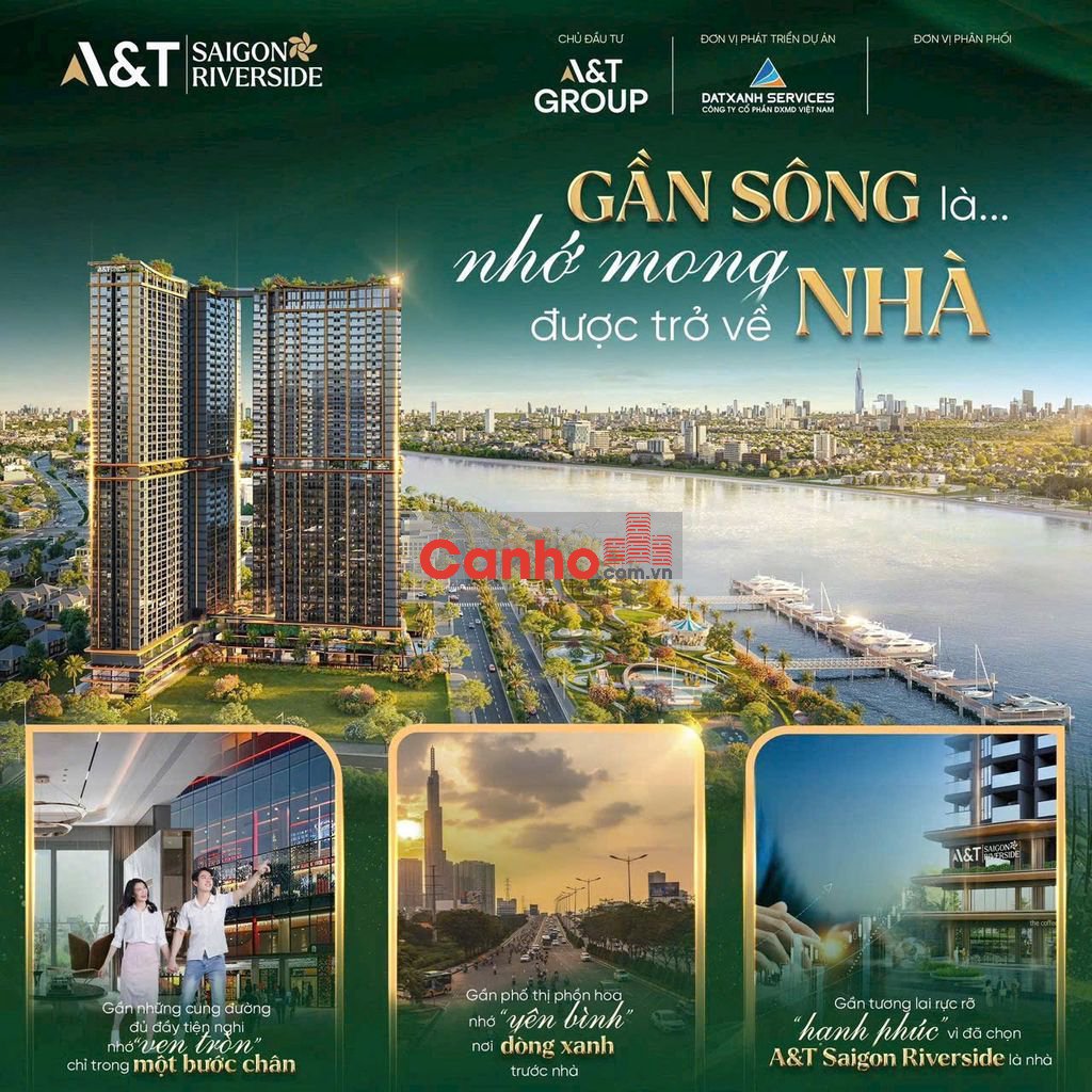 Căn hộ Sông Sài Gòn - Cao Cấp - A&T Saigon  Riverside - Gọi em ngay