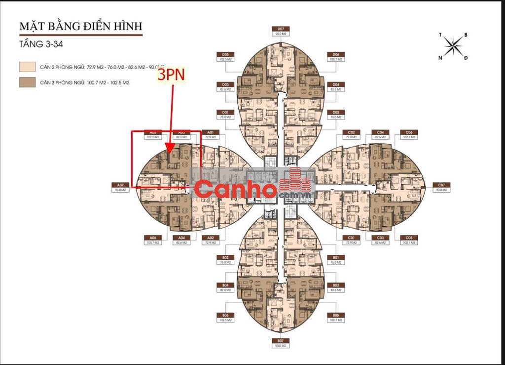 *** dự án The queen 360 Giải phóng, 2N, giá tốt, hướng mát, HTLS