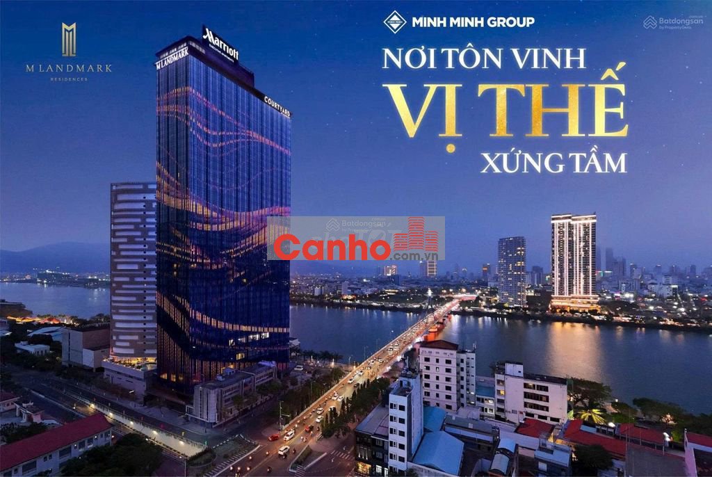 Căn 1PN VIP M - Landmark, sở hữu vĩnh viễn, view pháo hoa