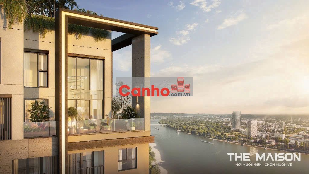 Bán Penthouse The Maison trung tâm Thủ Dầu Một view sông vĩnh cửu