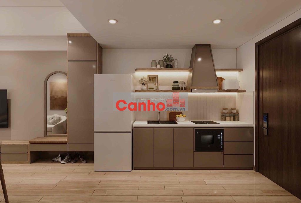 Căn hộ studio River Gate nội thất mới 100%