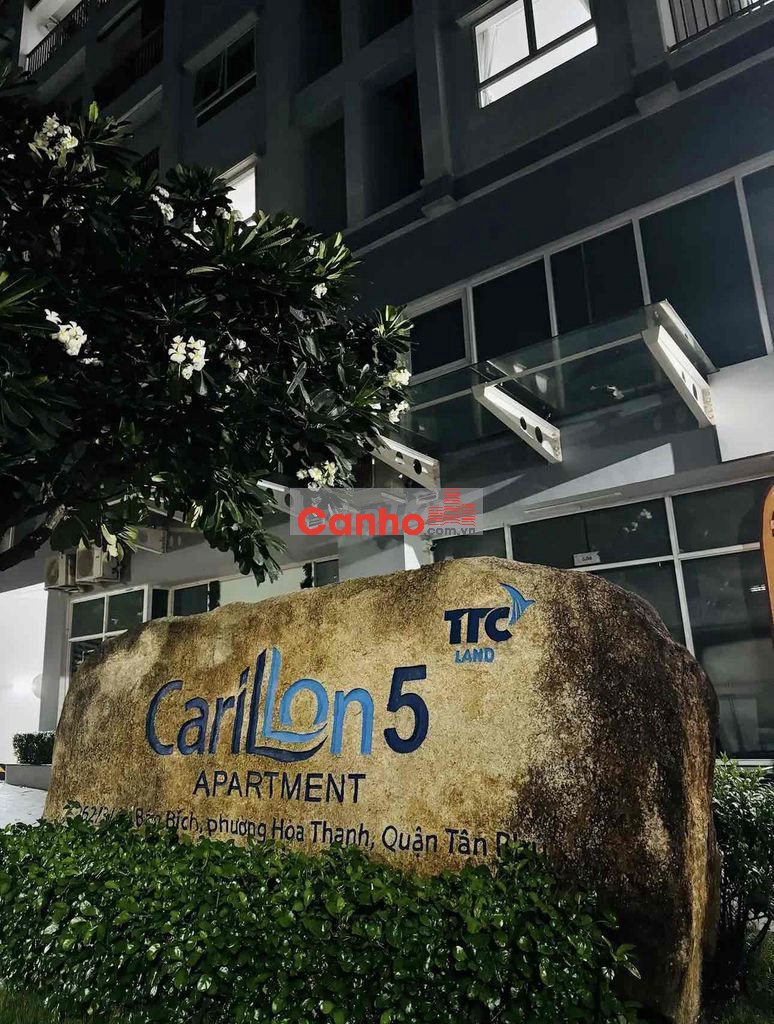 Bán CH Carillon 5, Sổ Hồng, 105m2 3PN 2WC, tặng lại nội thất