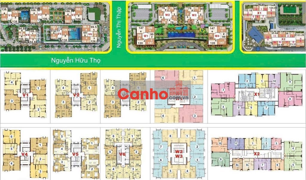 Đã có sổ, 76m2 2PN 2WC, từ 6ty8 tại Sunrise City quận 7, Tp. HCM