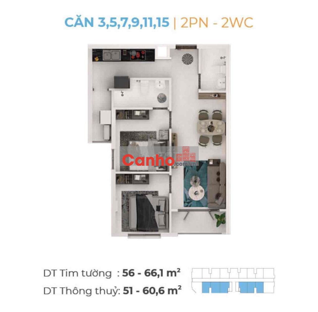 CC THANH BÌNH NẰM GIỮA AEON VÀ VINCOM, CĂN CUỐI VIEW LANDMARK, SỔ SẴN