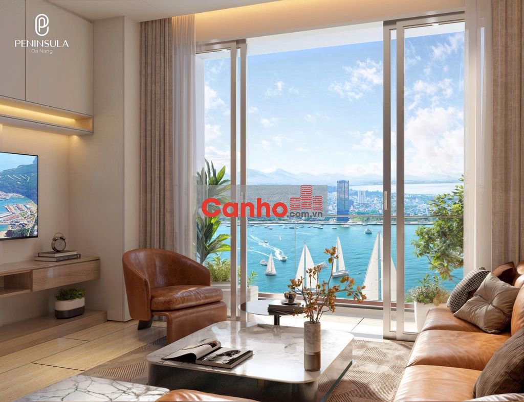 Cần bán căn hộ cao cấp Peninsula tầng 12 view cầu sông Hàn, giá tốt