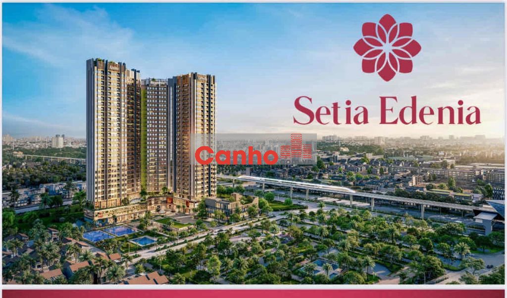 Căn hộ ốc đảo xanh Setia ngay Lotte mt QL13, 60% mặt độ cây xanh